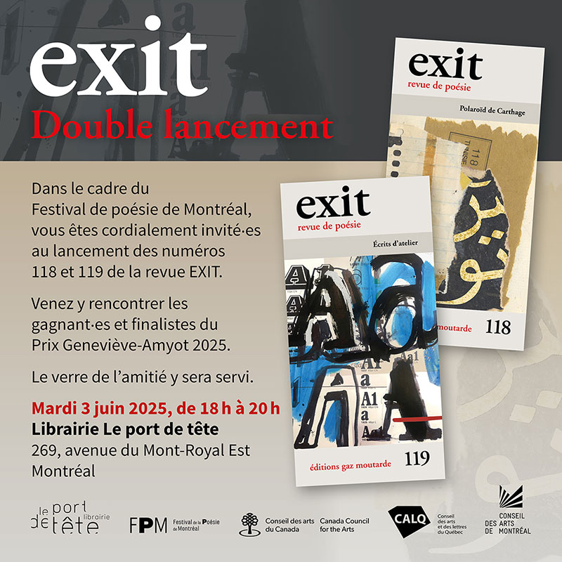 Lancement Revue Exit 118 et 119